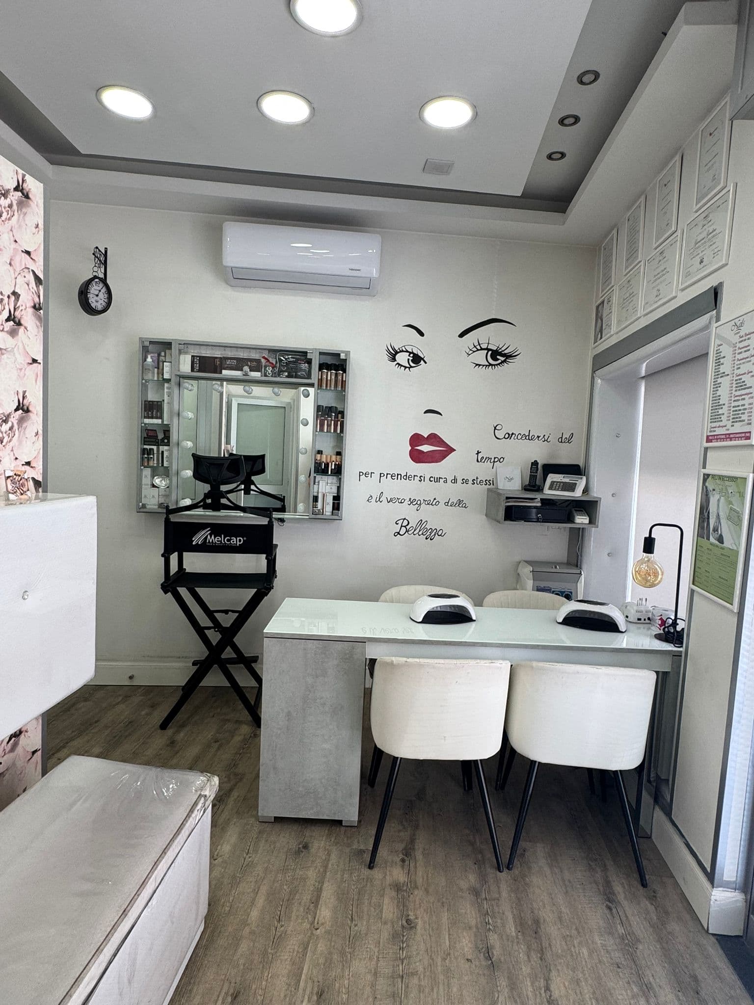 Sala trattamenti Nails center