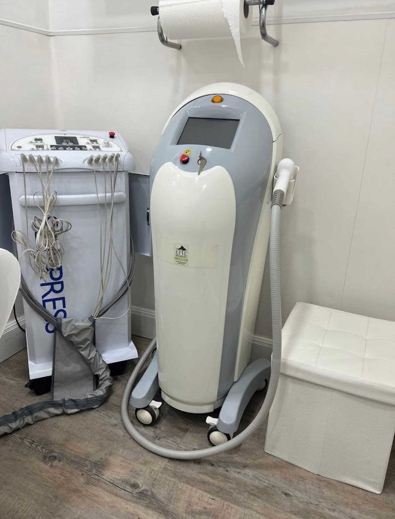 Laser epilazione e pressoterapia corpo